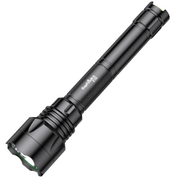 Linterna antorcha de policía autodefensiva SupFire Janpan Malaysia Geepas luces de antorcha led impermeables recargables de larga distancia